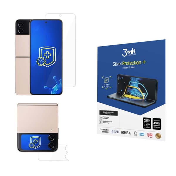 Samsung Galaxy Z Flip4 - 3mk SilverProtection+ Foldet Udgave