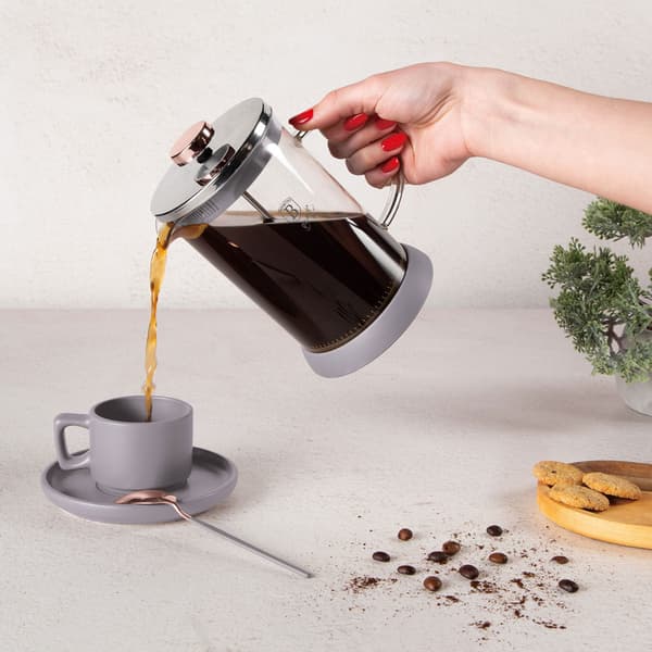 PISTON KAFFE- OG TEINFUSER 800 ml BERLINGER HAUS BH-8589 TAUPE