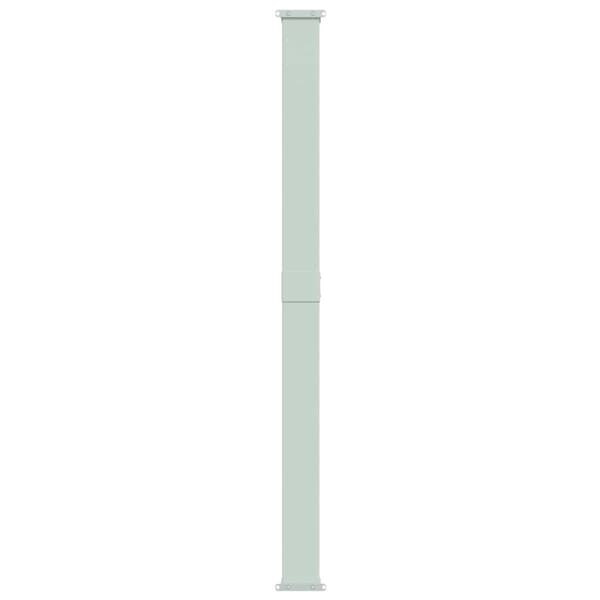 vidaXL Utfällbar sidomarkis för uteplats 200x600 cm brun