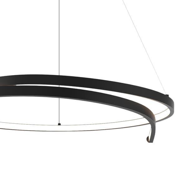 LORENZO LED HÆNGELAMPE SORT MILAGRO ML1583