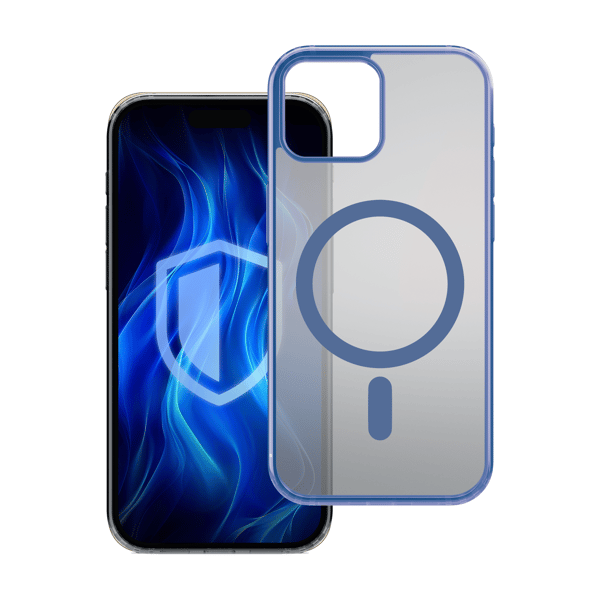 Apple iPhone 15 Plus - 3mk Frosty MagCase Blå