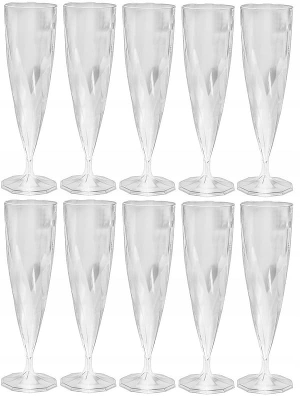 Läpinäkyvät PS-lasit 13,5 cl (FL 13 CRISTAL) 10 kpl