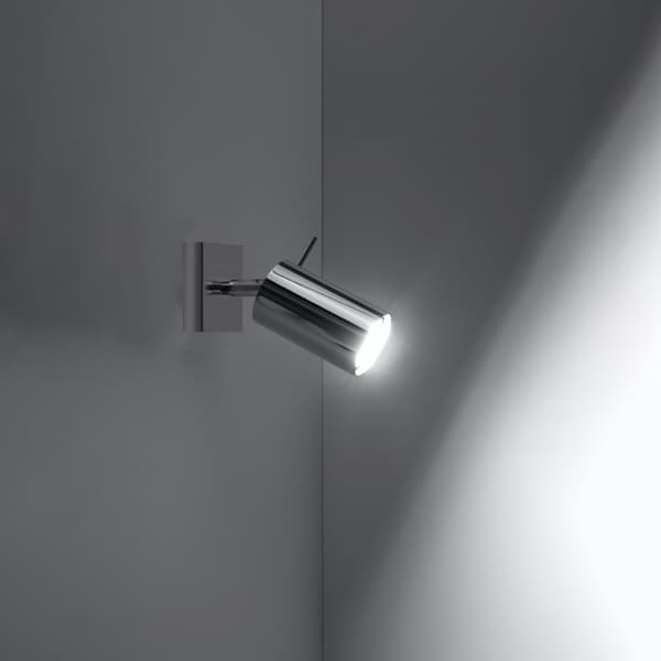 VÆGLAMPE RING 1 GU10 KROM SOLLUX SL.0727
