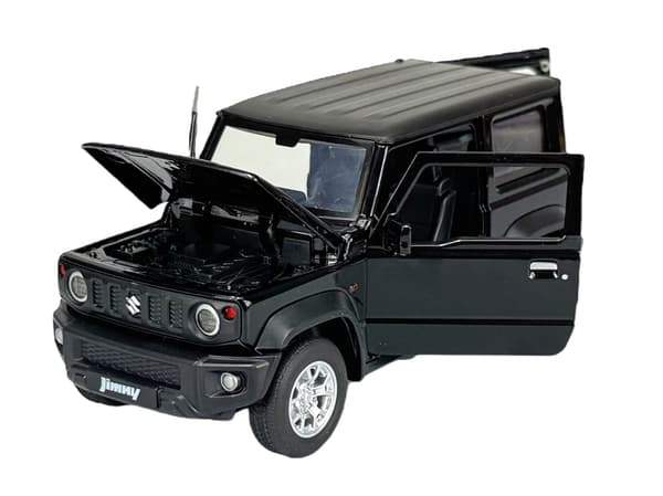 ALUMINIUMSBIL SUZUKI JIMNY SORT 1:24 Q3008A