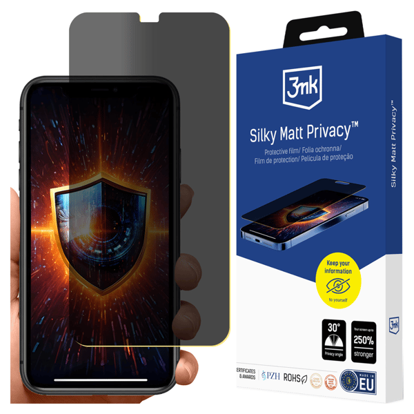 Apple iPhone 11 - 3mk Silkkimatta Yksityisyydensuoja