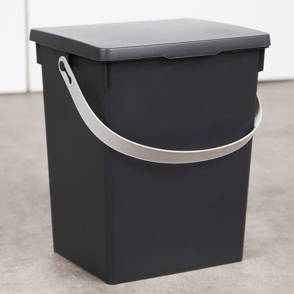 Förvaringsbehållare svart 5,5 l