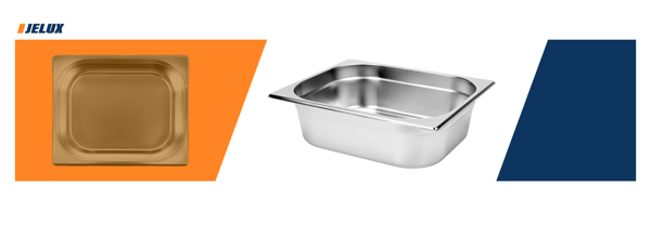 Gastronormbeholder 7L - GN1/2, H100MM - rustfrit stål - YG-00263