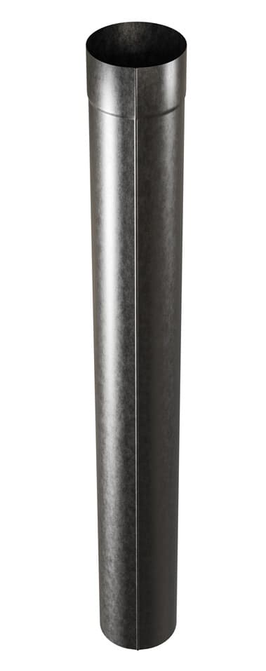 IKKE-GALVANISERET VENTILATIONSRØR 120MM 1MB - RC 120