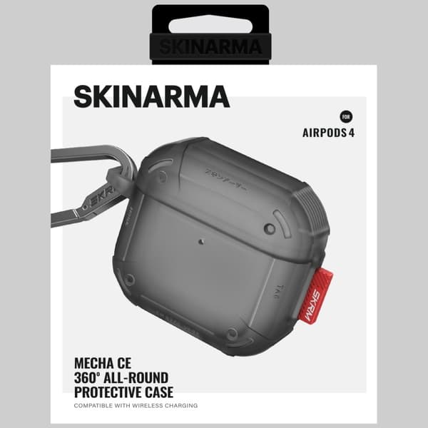 Skinarma Mecha CE etui til AirPods 4 røg