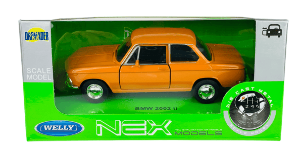 WELLY BMW 2002ti ORANGE 1:34 43808