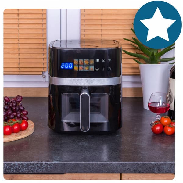 Airfryer 6L/1600W Touchpanel 8 Programmer