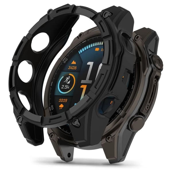 Tech-Protect Defense Air-etui til Garmin Fenix ​​8 51mm - Sort