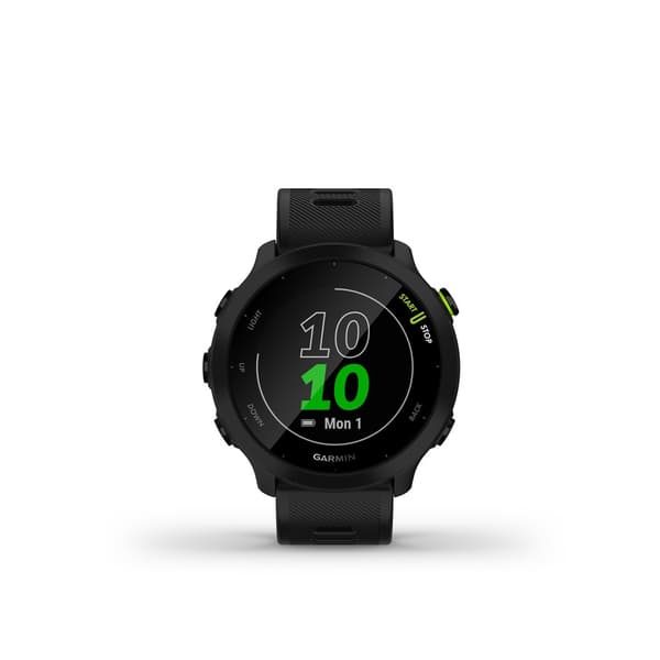 Garmin Forerunner 55 -urheilukello, musta, GPS, sykemittari