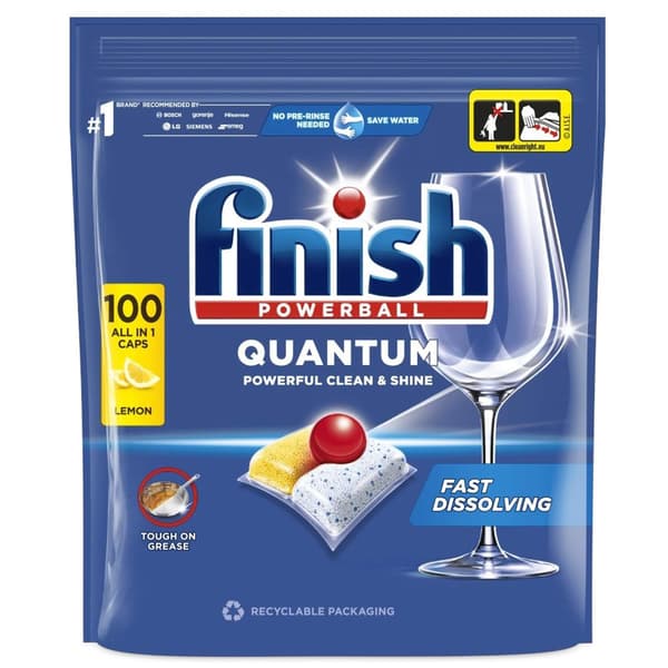 006465 FINISH Kapselit Quantum All-in-1 100 sitruuna