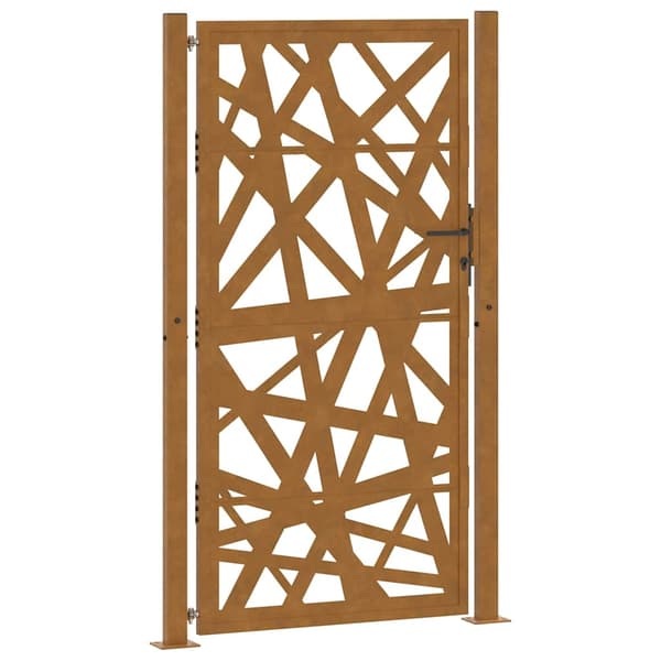 vidaXL havelåge 105x180 cm rustfrit stål letvægtskonstruktion