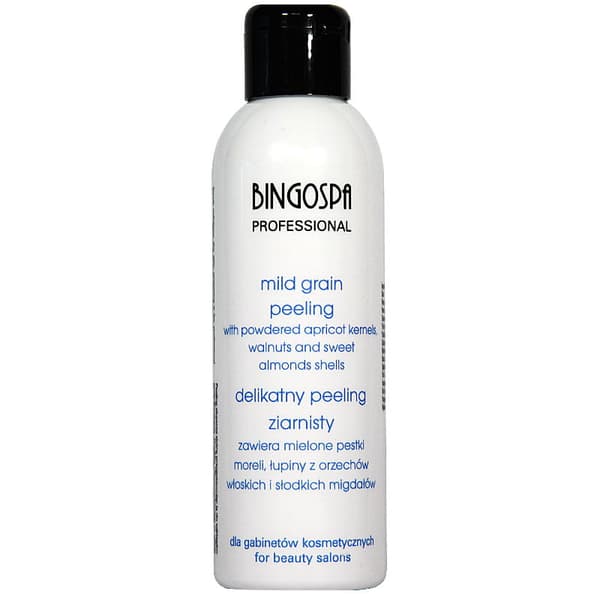 Granulär peeling Mikroalger Vitamin E Sheasmör BINGOSPA Professional