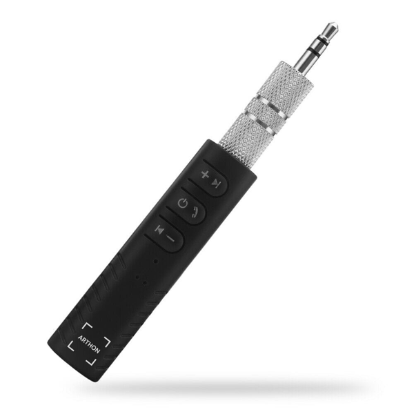 Adapter Modtager BLUETOOTH jack 3,5 mm AUX mikrofon hovedtelefoner BT