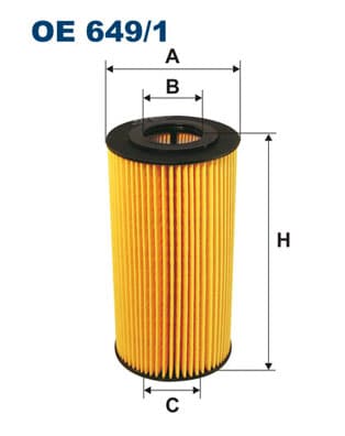 OLJEFILTER OE6491 FILTRON