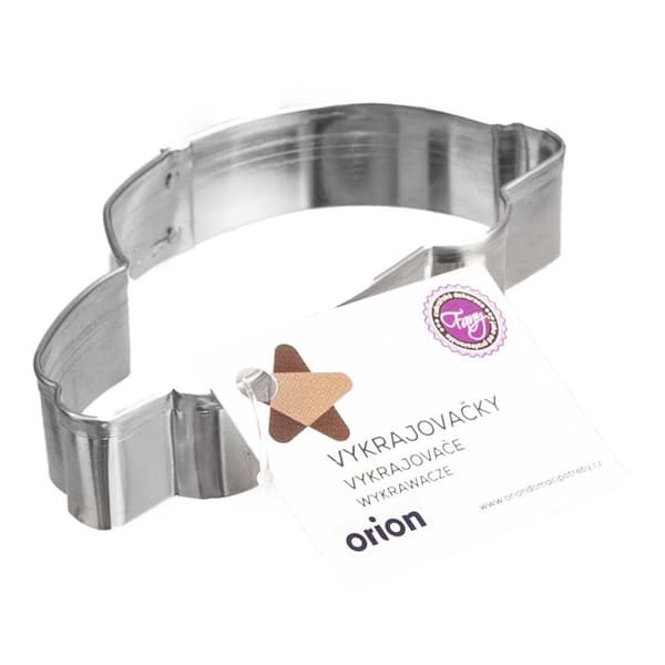 Teräksinen keksileikain auto 7,5 cm
