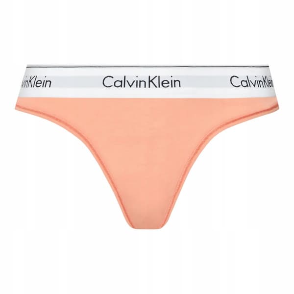 CALVIN KLEIN KVINDERØDE PIZZA STRINGTRUSSER MED LOGO KOMFORTABLE M TIA