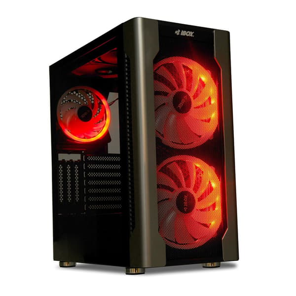 IBOX Chiron ZH68 Gaming Midi Tower ATX datorchassi