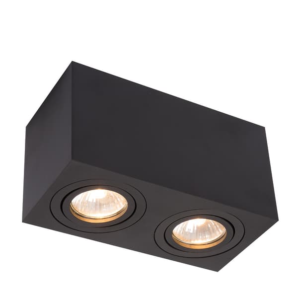 DOWNLIGHT LYON 2 GU10 SORT LYS PRESTIGE LP-5881/2SM BK