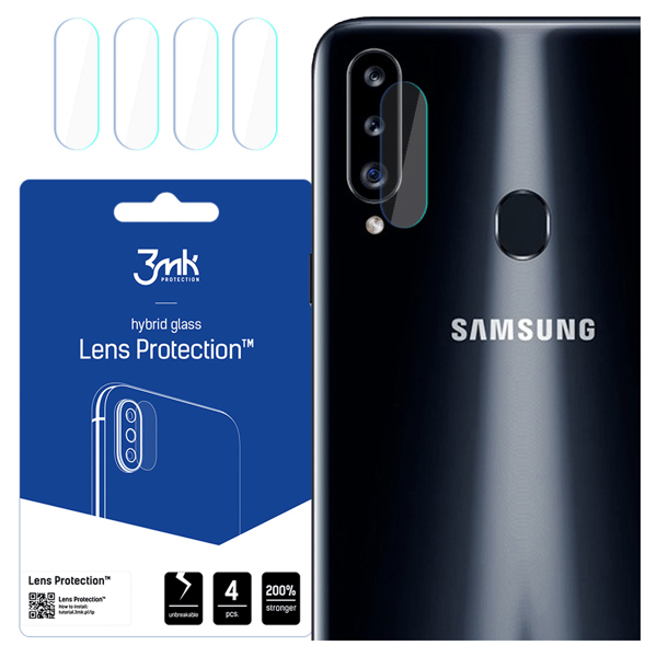 Samsung Galaxy A20s - 3mk Linsskydd