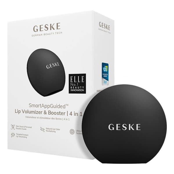 Geske 4-i-1 silikone læbeforstærker med applikation (grå)