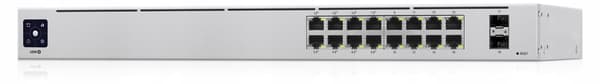 Ubiquiti USW-16-POE 18p 42W Managed Switch, Silver