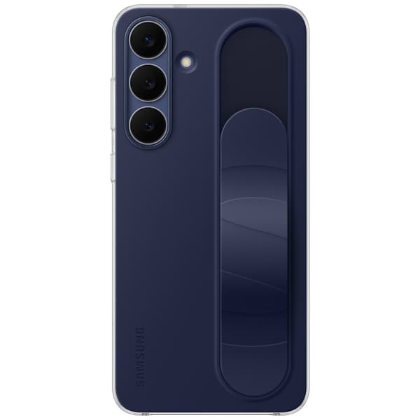 Samsung Standing Grip Cover til Galaxy S25 FE Mørkeblå