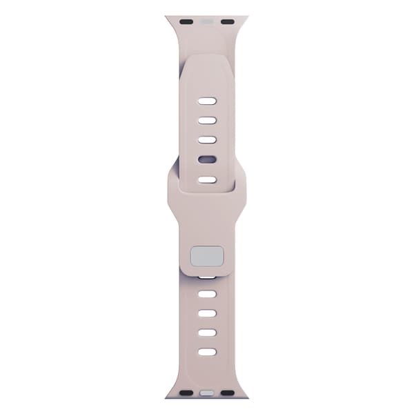 38/40/41/42 mm Latte (lille) - 3mk Silikone Urrem til Apple