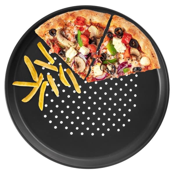 Perforeret pizzapande 32 cm
