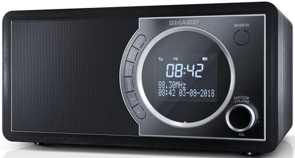 SHARP DR-450 Sort Radio