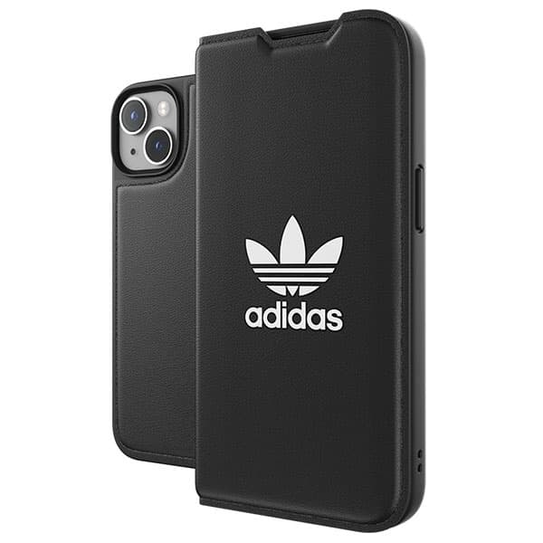 Adidas OR Booklet-etui BASIC iPhone 14/15/13 6.1 sort hvid/sort hvid 50181