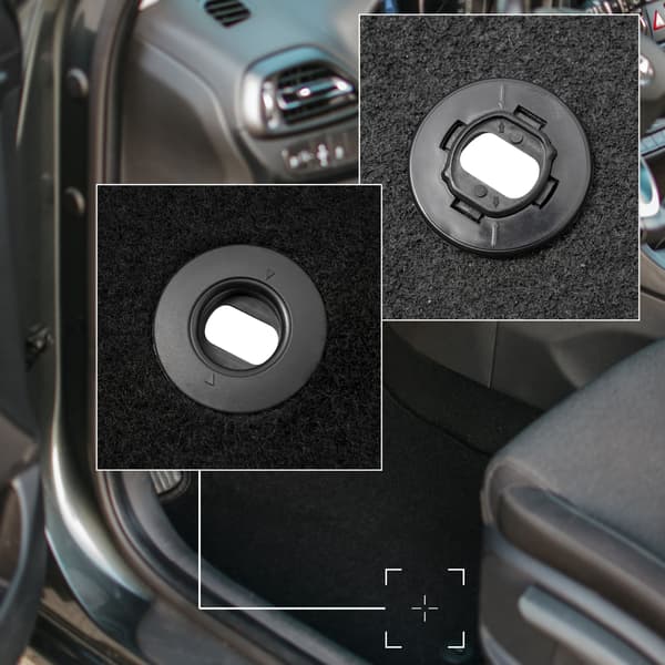 Velourmåtter BASIC front til Toyota Camry VIII XV50 sedan (2011-2018)