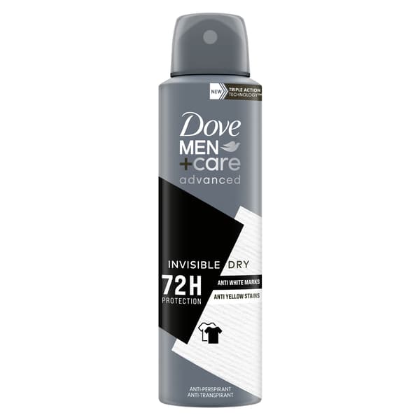 Dove Men Invisible Dry 150ml