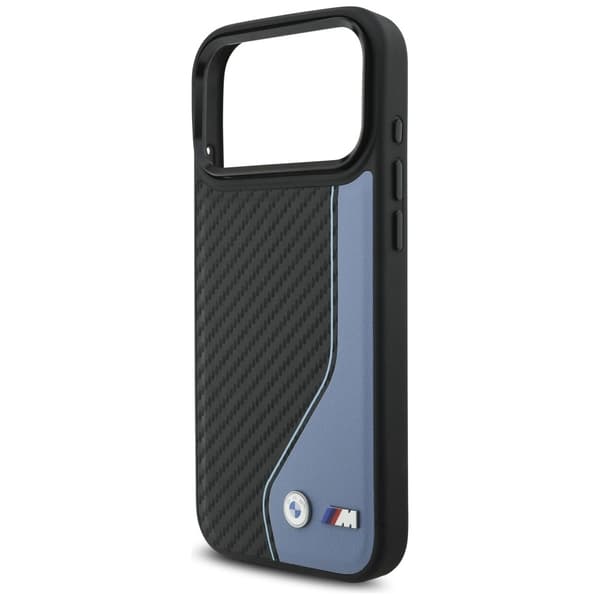 BMW M Carbon Logo MagSafe-cover til iPhone 17 Pro Max - Blå
