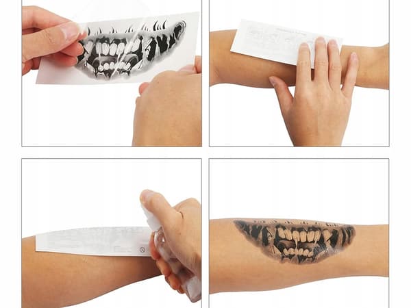 Halloween tatuointi 13x7 (10000)