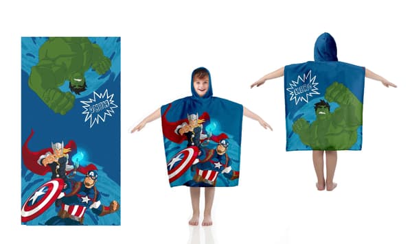 AVENGERS PONCHO Hupullinen Kylpypyyhe