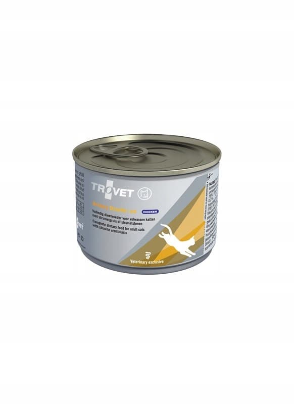 Vådfoder til katte TROVET ASD Urinary Struvite 12x200g