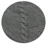 Scotty-puuvillahuopa 150x125 harmaa