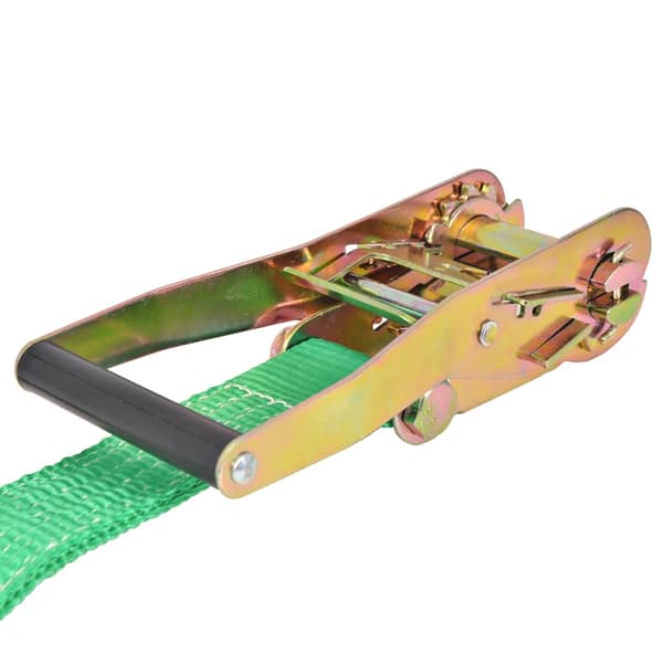 vidaXL Slackliningtejp, 15 m x 50 mm, 150 kg, Grön