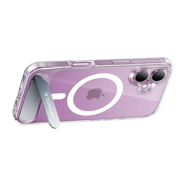 Torras Pstand Series-cover til iPhone 16 (klar)