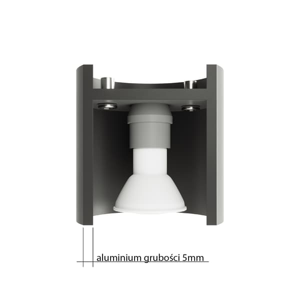 AMERO 1 GU10 CEILING FOUNDATION HARMAA ALU LUMILO 00.117.18