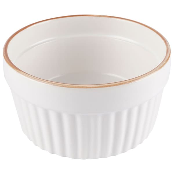 Porslinsbakskålar vita 9 cm, 170 ml 2 st