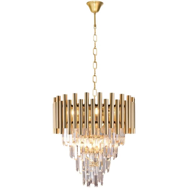 MADISON LJUSKRONOR 1 E14 GULD MILAGRO ML5992