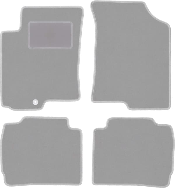 Bilmåtter grå til Hyundai Accent MC hatchback, sedan (2005-2011)