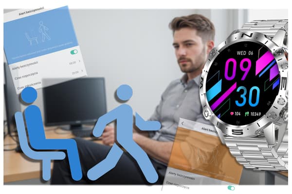 GRAVITY GT20-1 SMARTKLOCKA FÖR HERR – AMOLED, EXTRA ARMBAND (sg024a)
