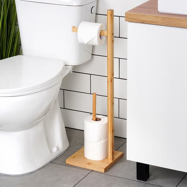 Bambuinen WC-paperiteline 70 cm