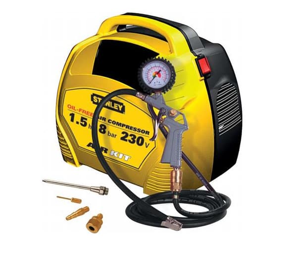 STANLEY OLIEFRI KOMPRESSORLUFTKIT OL 195 1,1 KW 8 BAR